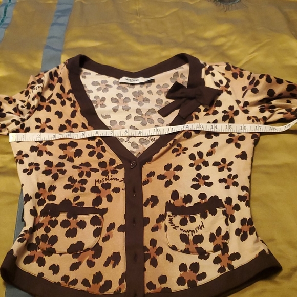 Moschino leopard print cardigan - Picture 8 of 11